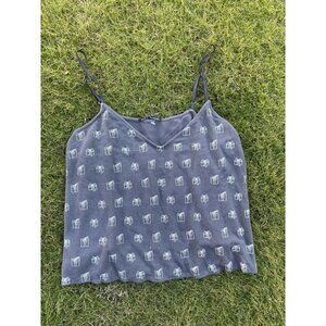 Wildfox Intimates Grey Presents Pajama Tank Top Intimates Size Large